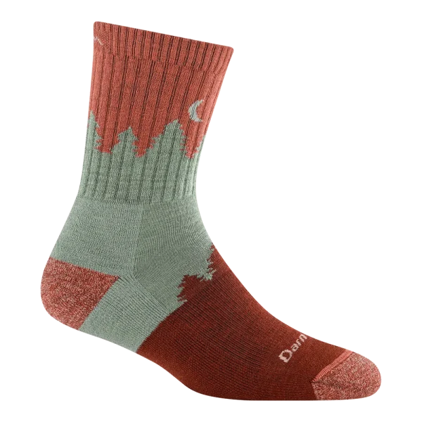 Women’s Treeline Micro Crew Midweight Hiking Socks
