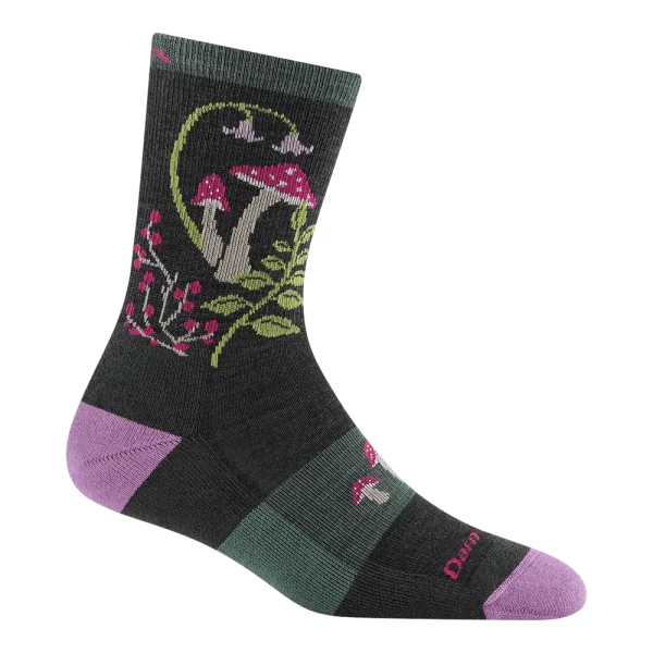 Women’s Mellow Mushrooms Micro Crew Lightweight Hiking Socks