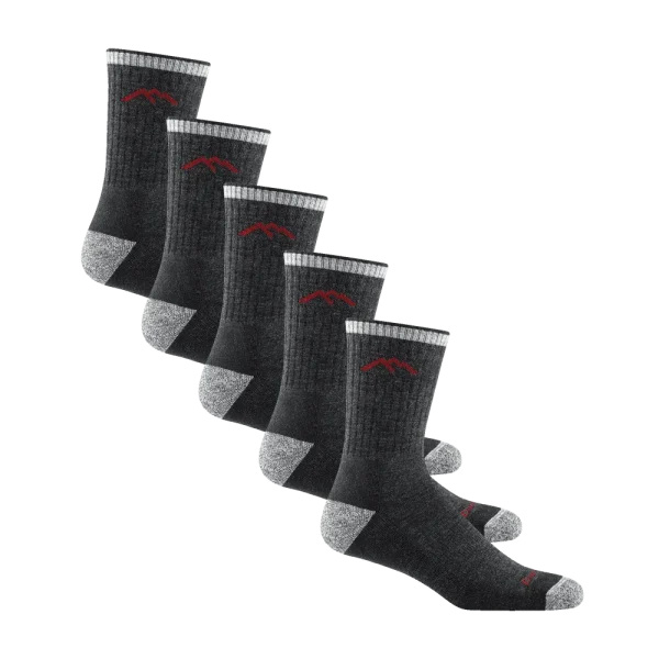 Men’s Hiker Midweight Micro Crew 5-Pack