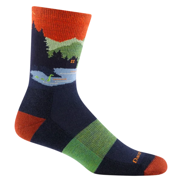 Men’s Close Encounters Micro Crew Midweight Hiking Socks