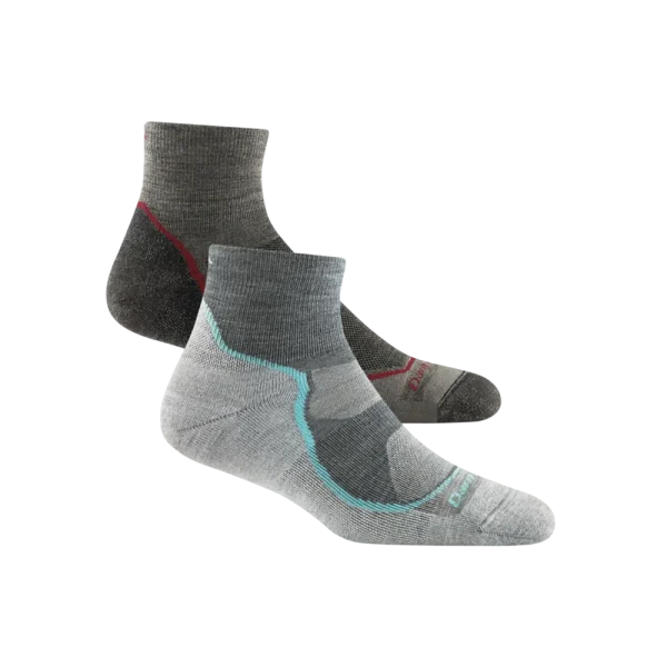 Men’s and Women’s Hiker 1/4 Sock 2-Pack
