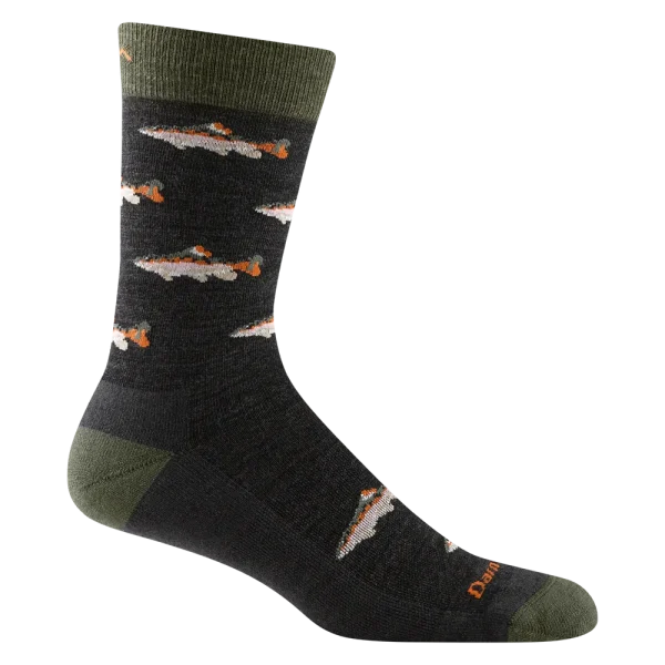 Men’s Spey Fly Crew Lightweight Lifestyle Socks