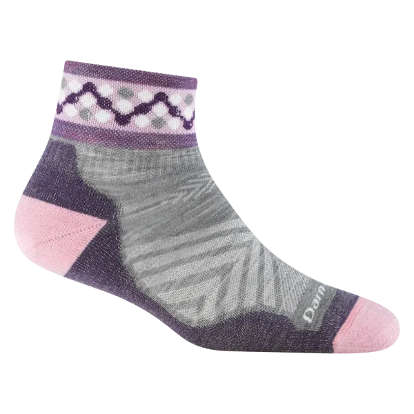 Women’s Throwback Quarter  Ultra-Lightweight Running Sock-Last Chance