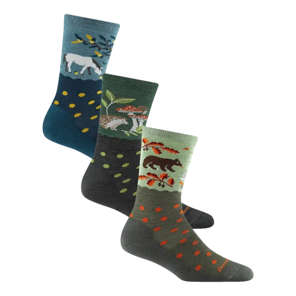Women’s Wildlife Lightweight Lifestyle Crew 3-Pack