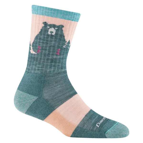Women’s Bear Town Micro Crew Lightweight Hiking Socks