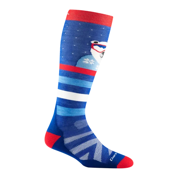 Kids Polar Patroller Over-The-Calf  Midweight Ski & Snowboard Sock-Last Chance