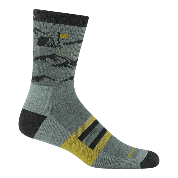 Men’s Hike Hike Hut Micro Crew Midweight Hiking Socks-Last Chance