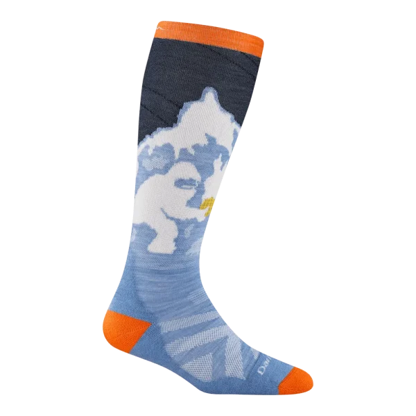 Kids Little Yeti Over-the-Calf Midweight Ski & Snowboard Socks