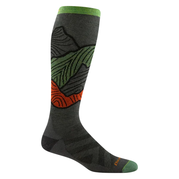 Men’s Titan Over-the-Calf Lightweight Ski & Snowboard Socks