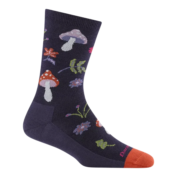 Women’s Shroom Bloom Crew Lightweight Lifestyle Socks